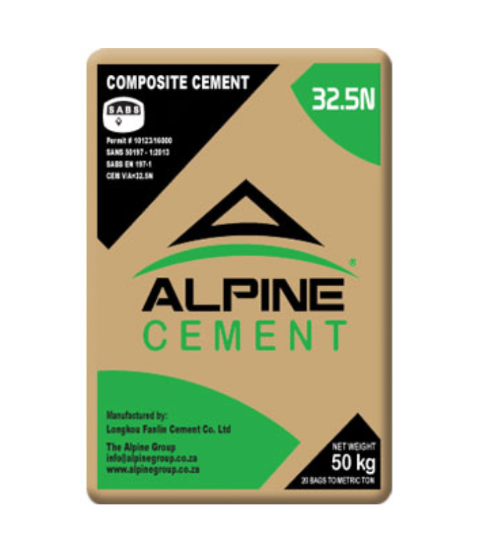 Alpine Cement 32.5N 50Kg - Nutec Solutions