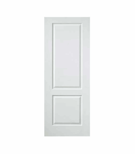 DOOR 2 PANEL DEEP MOULDED WHITE