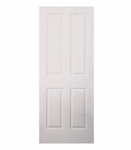 DOOR 4 PANEL DEEP MOULDED WHITE
